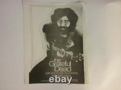 Grateful Dead Kesey Pranksters Apr 3 1970 Cincy Flyer Nmint Crease Writing Rare