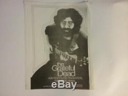 Grateful Dead Kesey Pranksters Apr 3 1970 Cincy Flyer Nmint Crease Writing Rare
