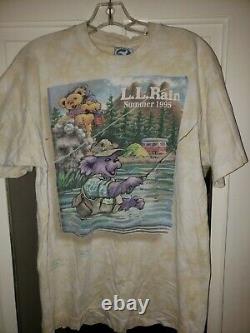 Grateful Dead, L. L. Rain, Summer 1995 T Shirt. Vintage/Very rare. L