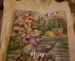 Grateful Dead, L. L. Rain, Summer 1995 T Shirt. Vintage/Very rare. L