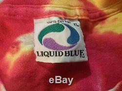 Grateful Dead Lithuania 1992 Barcelona Tyedye Shirt XL Nmint Rare Clean Htf Vtg