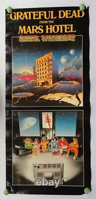 Grateful Dead Mars Hotel 1974 Original Promo Poster Stanley Mouse Rare