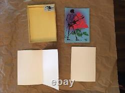 Grateful Dead Mouse Greeting Cards x8 Official Vintage Rare Jerry Garcia Holiday