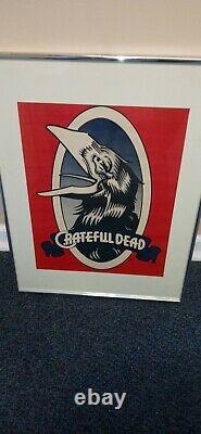 Grateful Dead Music Poster Raven 1973 Rick Griffin Very Rare