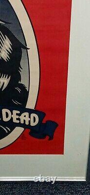 Grateful Dead Music Poster Raven 1973 Rick Griffin Very Rare