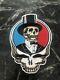 Grateful Dead Patch Rare 5 Jerry Garcia Wes Lang Stealie Skeleton Iron On Vtg
