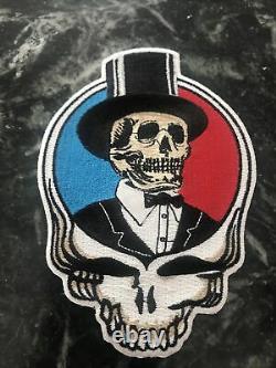 Grateful Dead Patch Rare 5 Jerry Garcia Wes Lang Stealie Skeleton Iron On Vtg