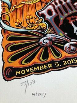 Grateful Dead Phil Lesh & Friends Capitol Theatre 2015 Poster AJ Masthay LE Rare