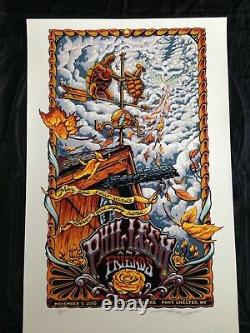 Grateful Dead Phil Lesh & Friends Capitol Theatre 2015 Poster AJ Masthay LE Rare