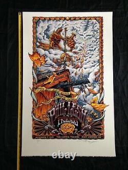 Grateful Dead Phil Lesh & Friends Capitol Theatre 2015 Poster AJ Masthay LE Rare