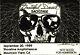 Grateful Dead Rare 9/30/1989 Backstage Guest Pass Shoreline Mountain View Ca