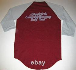 Grateful Dead RARE VTG L 3/4 Sleeve Shirt Santana Beach Boys Jefferson Starship