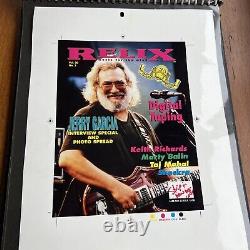 Grateful Dead RELIX Printers Proof Rare Vintage-1993- Just beautiful cond