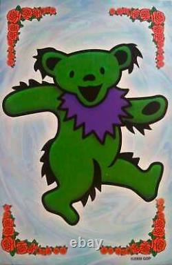 Grateful Dead Rare Collector's Item 5 Dancing Bears Postcard Yujean