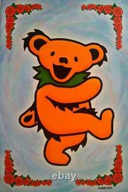 Grateful Dead Rare Collector's Item 5 Dancing Bears Postcard Yujean