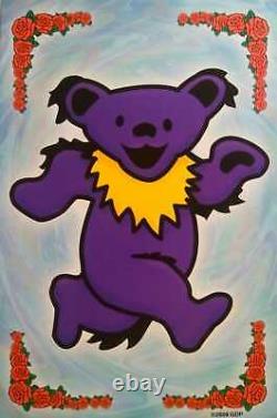 Grateful Dead Rare Collector's Item 5 Dancing Bears Postcard Yujean