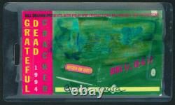 Grateful Dead Rare Eugene Autzen Stadium 1994 Backstage Crew Pass Laminate