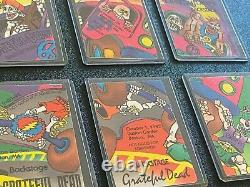 Grateful Dead Rare PUZZLE Backstage Pass SET 8 Passes Hippie Bus