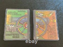 Grateful Dead Rare PUZZLE Backstage Pass SET Hampton Virginia 1992 THE Cannon