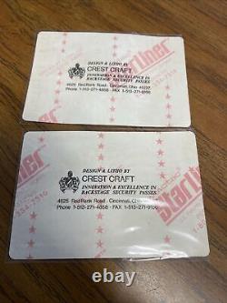 Grateful Dead Rare PUZZLE Backstage Pass SET Landover Maryland 1992 Fisherman