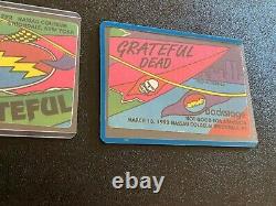 Grateful Dead Rare PUZZLE Backstage Pass SET Speedboat UNIONDALE NY 1992 Run