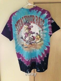 Grateful Dead STEAL YOUR BASE 1994 GDM Liquid Blue Vintage Shirt Summer MLB Rare
