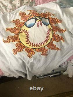 Grateful Dead STEAL YOUR BASE 1994 Vintage Shirt Summer MLB Rare