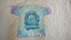 Grateful Dead SUMMER TOUR 1995 GDM Giants Stadium Rare Vintage Shirt Liquid Blue