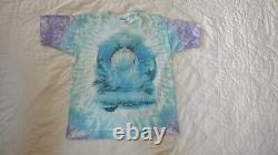 Grateful Dead SUMMER TOUR 1995 GDM Giants Stadium Rare Vintage Shirt Liquid Blue