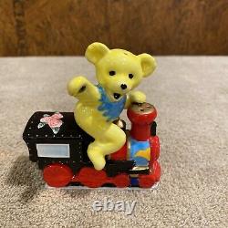 Grateful Dead Salt & Pepper Shakers Dancing Bear Train by Vandor Retired Rare