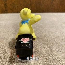 Grateful Dead Salt & Pepper Shakers Dancing Bear Train by Vandor Retired Rare