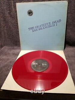 Grateful Dead San Francisco 1 Lp Tmoq Red Color Wax Rare