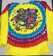 Grateful Dead Shirt L Big River Jamboree Tie Dye Rare Long Sleeve Liquid Blue