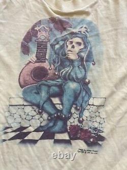 Grateful Dead Shirt M VINTAGE JESTER STANLEY MOUSE MONSTER 1973 RARE