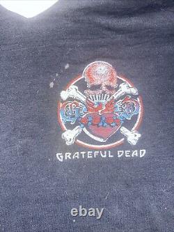 Grateful Dead Shirt Med Bertha Reckoning Single Stitch V NECK Shirt RARE HTF VTG