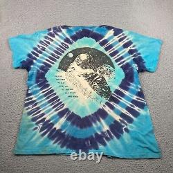 Grateful Dead Shirt Mens XL Telluride Ski Tie Dye GDM USA 1990 Shirt-Tex RARE