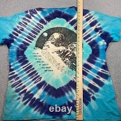 Grateful Dead Shirt Mens XL Telluride Ski Tie Dye GDM USA 1990 Shirt-Tex RARE