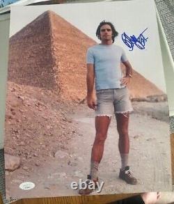 Grateful Dead Signed 11X14 Bobby Weir Egypt 1978 Pyramid RARE IMAGE JSA#AD23674