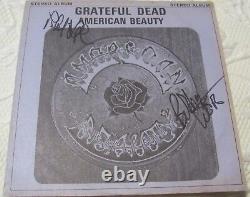 Grateful Dead Signed RARE++ 45 American Beauty Phil Lesh + Bob Weir JSA EE62565