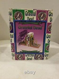 Grateful Dead Skeleton Bookends, Vandor 1998 RARE NEW In Box