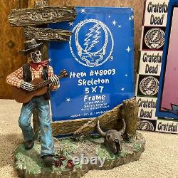 Grateful Dead Skeleton Frame by Vandor 5×7 Item #48003 VERY RARE 1999 Release