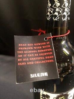 Grateful Dead Skeleton& Roses-RARE Dealcoholized UnWine-First Edition-Vintage