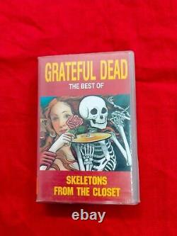 Grateful Dead Skeletons closet RARE orig Cassette tape INDIA Clamshell 1994