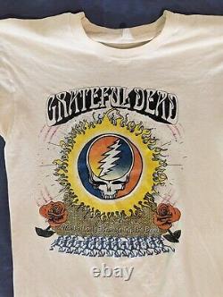 Grateful Dead Spring Tour 1993 Shirt Single Stitch VTG XL Rare Lot Design