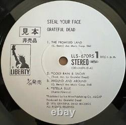 Grateful Dead Steal Your Face LP WHITE LAVEL PROMO Liberty with OBI Rare