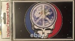 Grateful Dead Steal Your Face Rare Collector's Item 5 Postcards By Yujean