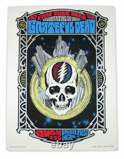 Grateful Dead Steal Your Face Rare Numbered Original Lithograph Poster NEW