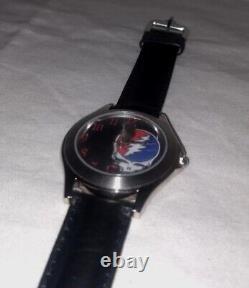 Grateful Dead Steal Your Face Wrist Watch EXTREMELY RARE Never Used