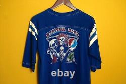 Grateful Dead Strange Trip Double Sided Vintage 70's Blue T-Shirt HYPER RARE
