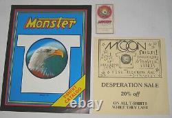 Grateful Dead T-Shirt Catalog 1973 Stanley Mouse Monster Inc Biz Card Flyer RARE